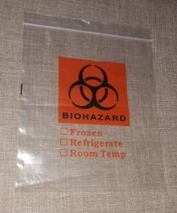 Printed Resealable Plastic Bag