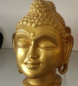 Terracotta Buddha Head Statue