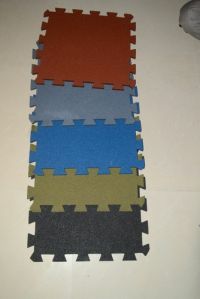 Interlocking Rubber Tiles