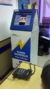 Touch Screen Kiosk with Metal Keyboard