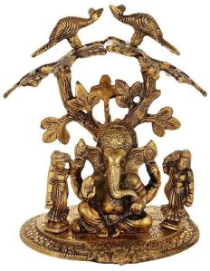 Brass Ganesh Statue