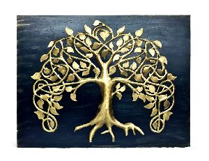 Brass Tree Wall Hanging