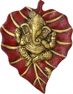 BRASS GANESHA WALL HANGING