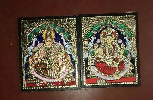 lakshmi tanjore painting