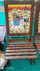Wooden Painted Chair