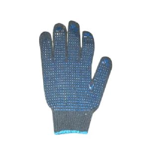 Women Heat Resistant Dotted Safety Gloves