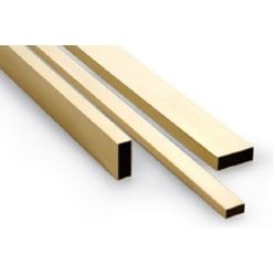 Rectangular Brass Tube