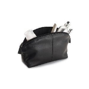 Black Leather Travel Kit