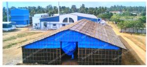 Tarpaulin Monsoon Shed