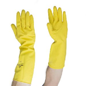 Red Rubber Hand Glove