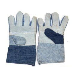 Leather Jeans Hand Gloves