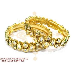 Designer Kundan Bangles