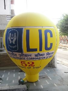 Yellow Balloon Inflatable