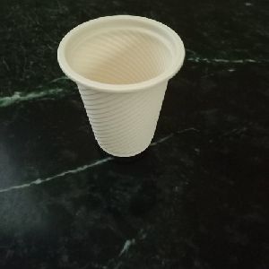 White Biodegradable Cup