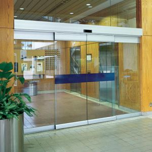 auto glass door