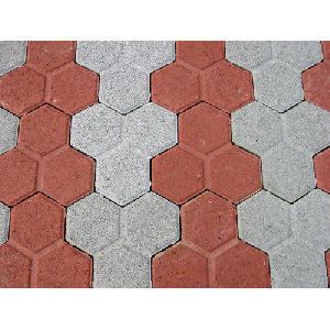 Red Interlocking Tiles