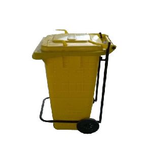 wheeled dust bin