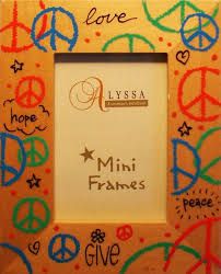 Wooden Handpainted Photo Frame