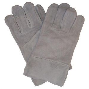 Industrial Leather Chrome Gloves