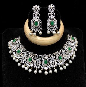 CZ Necklace Set