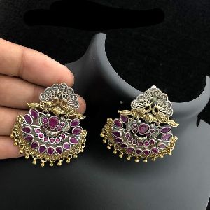 German Silver Jhumka