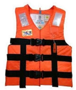 Orange Life jacket