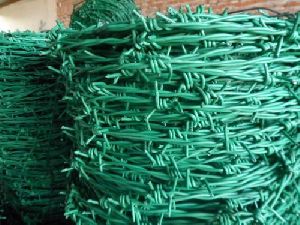 PVC Coated Barbered Wire