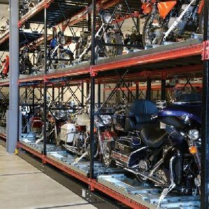 Motorcycle Storage Rack System
