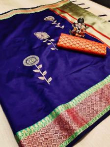 Lichi Banarasi soft silk saree