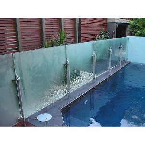 Glass Swimming Pool Railing