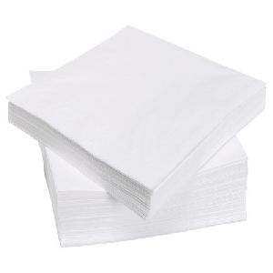 White Microfiber Disposable Tissue