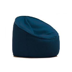 Leatherette Blue Bean Bag