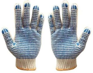 Medium Dotted Knitted Gloves