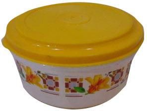 Airtight Round Plastic Box