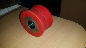 Multicolor Steel Polyurethane Roller