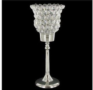 Silver Crystal Candelabra