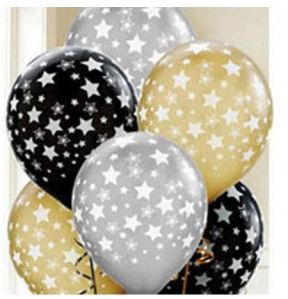 Metallic Printed Balloons