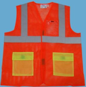 Polyester Net Construction Safety Reflective Vest