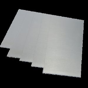 Silver Plain Aluminium Plate