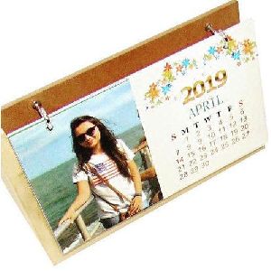 Paper and Wood Custom Calendar