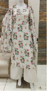 Muslin Digital Printed Unstitched Suit Set