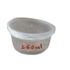 250 ml Disposable Plastic Container