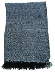 Black & Blue Grey Pashmina Stole