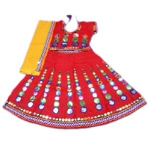 Kids Cotton Gujarati Chaniya Choli