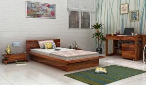 Sheesham Wood King Size Bed