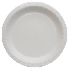 Disposable Plain Paper Plates