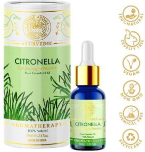 Divine Aroma Citronella Essential Oil 100% Pure & Natural