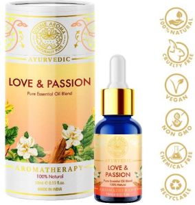 Divine Aroma Love & Passion Essential Oil Blend 100% Pure & Natural