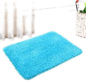 Plain Microfiber Cotton Bath Mats