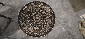 Round Jute Door Mats